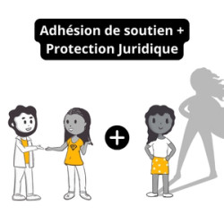 Adhérer à l'Association (soutien) et protection juridique