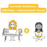 Adhérer à l'Association (étudiant·e) et abonnement à la Revue Française de Service Social