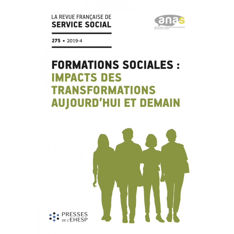 « Formations sociales : impacts des transformations aujourd’hui et demain » - RFSS n°275