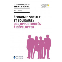 « Économie sociale et solidaire : des opportunités à développer » - RFSS n°274